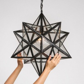Подвесной светильник Imperiumloft Black Star Clear Glass 101314-26 в Советском - sovetskiy.mebel24.online | фото 2