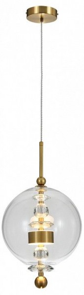 Подвесной светильник Indigo Illusione 11055/1P Clear в Советском - sovetskiy.mebel24.online | фото 4