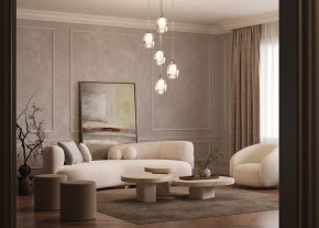 Подвесной светильник Maytoni Aura MOD016PL-05BS в Советском - sovetskiy.mebel24.online | фото 4