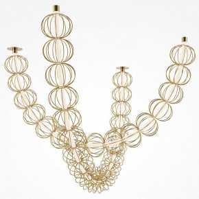 Подвесной светильник Maytoni Golden Cage MOD216PL-L42G3K в Советском - sovetskiy.mebel24.online | фото 2