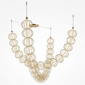 Подвесной светильник Maytoni Golden Cage MOD216PL-L55G3K в Советском - sovetskiy.mebel24.online | фото