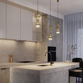 Подвесной светильник Maytoni Level MOD253PL-L18BS3K3 в Советском - sovetskiy.mebel24.online | фото 3
