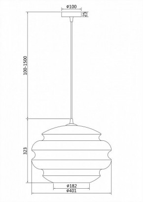 Подвесной светильник Maytoni Ruche P078PL-01SG в Советском - sovetskiy.mebel24.online | фото 3