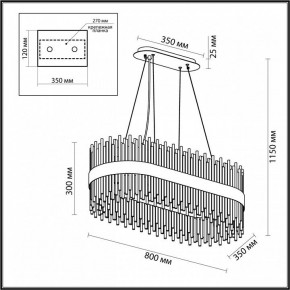 Подвесной светильник Odeon Light Focco 4722/24 в Советском - sovetskiy.mebel24.online | фото 5