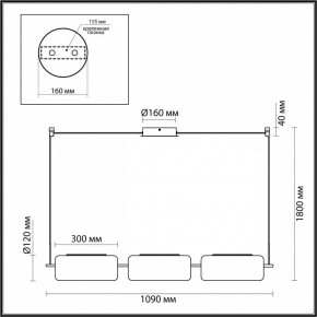 Подвесной светильник Odeon Light Kavia 5003/30L в Советском - sovetskiy.mebel24.online | фото 4