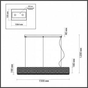 Подвесной светильник Odeon Light Panta 4927/60L в Советском - sovetskiy.mebel24.online | фото 5