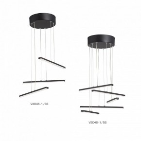 Подвесной светильник Vitaluce V3046 V3046-1/5S в Советском - sovetskiy.mebel24.online | фото 3