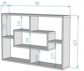 Полка S40 в Советском - sovetskiy.mebel24.online | фото 2