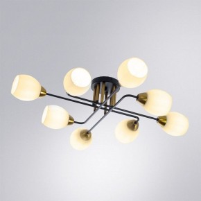 Потолочная люстра Arte Lamp Andrea A8141PL-8BK в Советском - sovetskiy.mebel24.online | фото 2