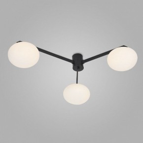Потолочная люстра Eurosvet Opaline 70220/3 черный в Советском - sovetskiy.mebel24.online | фото