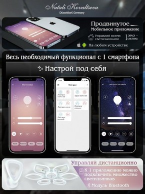 Потолочная люстра Natali Kovaltseva Effect LED LAMPS 81116 в Советском - sovetskiy.mebel24.online | фото 8
