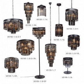 Потолочная люстра Vitaluce V5155 V5155-1/4PL в Советском - sovetskiy.mebel24.online | фото 5