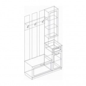 Прихожая "ПФ-07" Филадельфия в Советском - sovetskiy.mebel24.online | фото 2