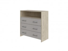 PROxSON Комод Varna (ЛДСП+ткань Бунратти/Savana Milk (молочный)) 90x40 в Советском - sovetskiy.mebel24.online | фото