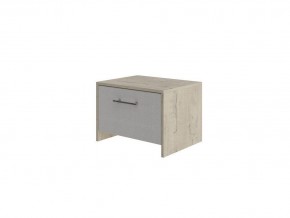PROxSON Тумба Varna (ЛДСП+ткань Бунратти/Savana Milk (молочный)) 51x40 в Советском - sovetskiy.mebel24.online | фото 1