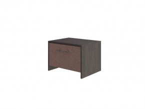 PROxSON Тумба Varna (ЛДСП+ткань Дуб Кантербери/Tesla Брауни) 51x40 в Советском - sovetskiy.mebel24.online | фото