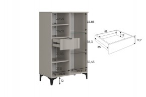 РИЧ Комод 2 в Советском - sovetskiy.mebel24.online | фото 3
