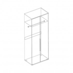 Шкаф 2-ств. для одежды "Лео" в Советском - sovetskiy.mebel24.online | фото 3