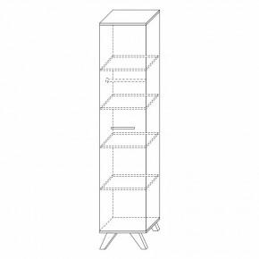 Шкаф 400 Вега Скандинавия в Советском - sovetskiy.mebel24.online | фото 4
