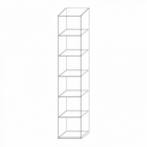 Шкаф 450 с зеркальным фасадом Марсель в Советском - sovetskiy.mebel24.online | фото 7