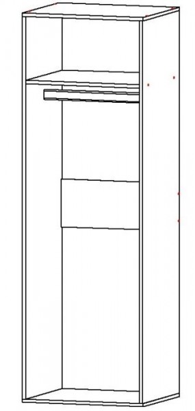 АЙВОРИ-1 Шкаф (ЦРК.АВР.01 шкаф) в Советском - sovetskiy.mebel24.online | фото 2