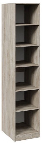 Шкаф для белья Эмбер СМ-348.07.002 L в Советском - sovetskiy.mebel24.online | фото 2