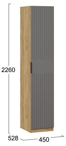Шкаф для белья Хилтон в Советском - sovetskiy.mebel24.online | фото 4