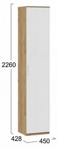 Шкаф для белья Хилтон Исп. 2 в Советском - sovetskiy.mebel24.online | фото 6