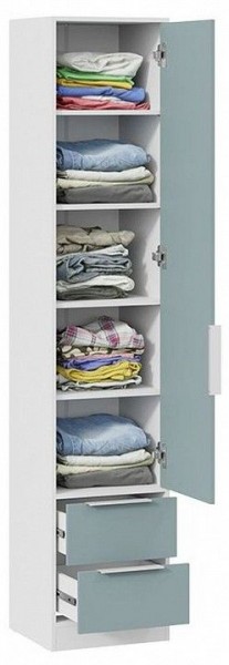 Шкаф для белья Марли в Советском - sovetskiy.mebel24.online | фото 2