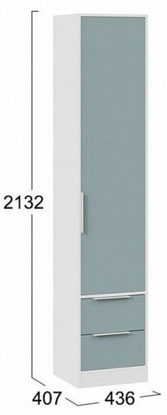 Шкаф для белья Марли в Советском - sovetskiy.mebel24.online | фото 5