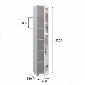 Шкаф для белья Монблан МБ-22К в Советском - sovetskiy.mebel24.online | фото 4