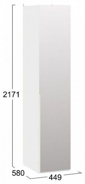 Шкаф для белья Порто СМ-393.07.002 в Советском - sovetskiy.mebel24.online | фото 4