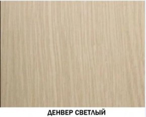 Шкаф для одежды №614 "Инна" Денвер светлый (*без полок) в Советском - sovetskiy.mebel24.online | фото 2