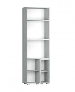 Шкаф Эльза (Бетонный Камень/Белый) в Советском - sovetskiy.mebel24.online | фото 3