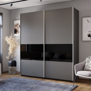 Шкаф-купе Харви ШКК-10 (графит) в Советском - sovetskiy.mebel24.online | фото