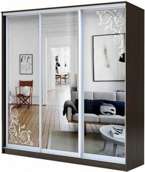 Шкаф-купе ХИТ 23-20-656 ОРНАМЕНТ в Советском - sovetskiy.mebel24.online | фото