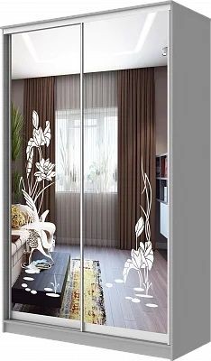 Шкаф-купе ХИТ 24-12/2-66 ЦАПЛИ в Советском - sovetskiy.mebel24.online | фото