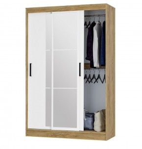 Шкаф-купе Тайм ШКК-03 (крафт/белый) в Советском - sovetskiy.mebel24.online | фото 2