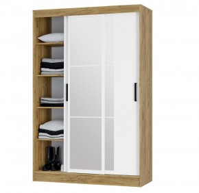 Шкаф-купе Тайм ШКК-03 (крафт/белый) в Советском - sovetskiy.mebel24.online | фото 3