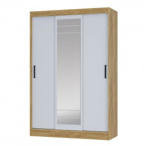 Шкаф-купе Тео ШКК-02 (крафт/белый) в Советском - sovetskiy.mebel24.online | фото 2