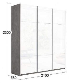 Шкаф-купе Траст СШК 2.210.70-15.15.15 в Советском - sovetskiy.mebel24.online | фото 3