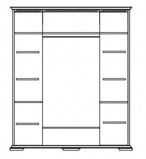Шкаф Лика с зеркалом (ММ 137-01/04) в Советском - sovetskiy.mebel24.online | фото 4