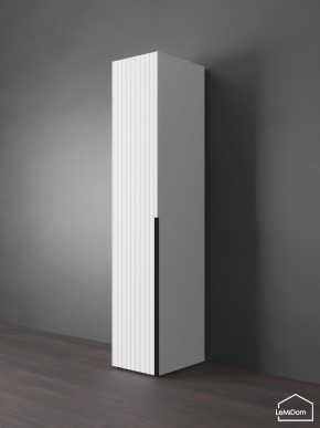Шкаф Linnea MHR-1-2 2050х400х510 (Белый-М 11.1.2) в Советском - sovetskiy.mebel24.online | фото 1