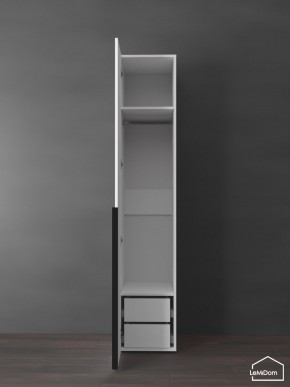 Шкаф Linnea MHR-1-3 2050х400х510 (Белый-М 11.1.1) в Советском - sovetskiy.mebel24.online | фото 6