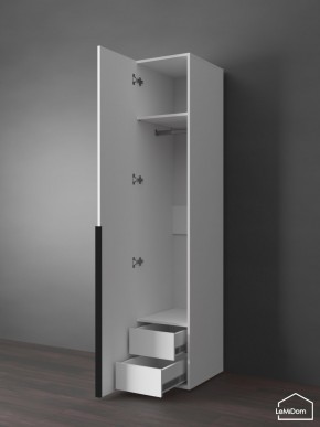 Шкаф Linnea MHR-1-3 2050х400х510 (Белый-М 11.1.1) в Советском - sovetskiy.mebel24.online | фото 7