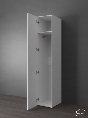 Шкаф Linnea MHR-1PO 2050х400х510 (Белый-М 11.1.2) в Советском - sovetskiy.mebel24.online | фото 4