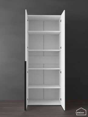 Шкаф Linnea MHR-2-2 2050х800х510 (Белый-М 11.1.2) в Советском - sovetskiy.mebel24.online | фото 4