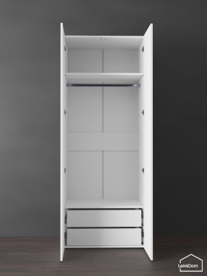 Шкаф Linnea MHR-2PO-3 2050х800х510 (Белый-М 11.1.2) в Советском - sovetskiy.mebel24.online | фото 4