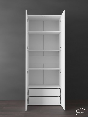 Шкаф Linnea MHR-2PO-4 2050х800х510 (Белый-М 11.1.1) в Советском - sovetskiy.mebel24.online | фото 5