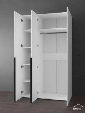 Шкаф Linnea MHR-3-1 2050х1200х510 (Белый-М 11.1.2) в Советском - sovetskiy.mebel24.online | фото 5
